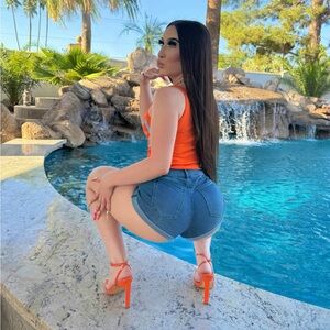 Orange Heels